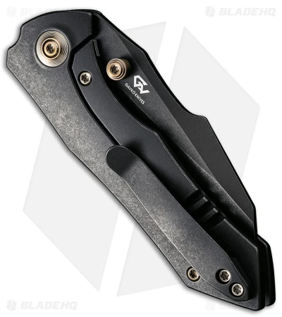 WE Knife Co. High-Fin Frame Lock Knife Black Titanium (3" Black SW) WE22005-1 2 WE Knife Co. High-Fin Frame Lock Knife Black Titanium (3" Black SW) WE22005-1 - Image 2