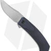 WE Knife Co. Shuddan Frame Lock Knife Blue Titanium (3.48" Satin) WE21015-2