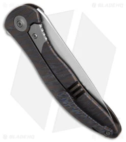 WE Knife Co. Synergy2v2 Integral Frame Lock Knife Flamed Titanium (3.5" SW) 6 WE Knife Co. Synergy2v2 Integral Frame Lock Knife Flamed Titanium (3.5" SW) -We Knife Co Shop WE Knife CO Synergy2v2 Integral FLK Flamed Ti 3in SW BHQ 174421 td side