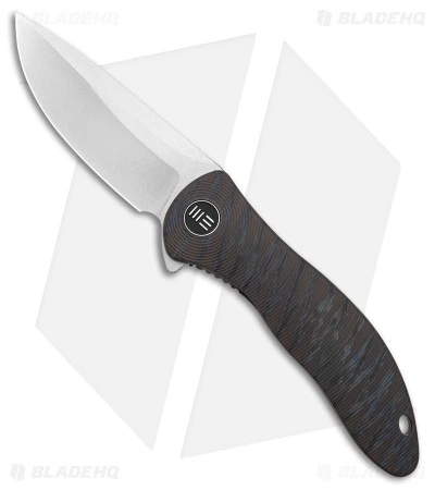 WE Knife Co. Synergy2v2 Integral Frame Lock Knife Flamed Titanium (3.5" SW) 1 WE Knife Co. Synergy2v2 Integral Frame Lock Knife Flamed Titanium (3.5" SW)