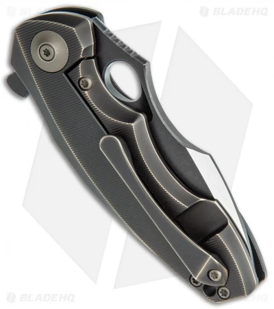 WE Knife Co. 605M Frame Lock Knife Bronze Titanium (3" Two-Tone) 3 WE Knife Co. 605M Frame Lock Knife Bronze Titanium (3" Two-Tone) - Image 3