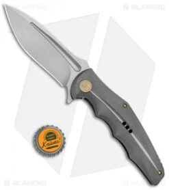 WE Knife Co. 608O Frame Lock Knife Grey Titanium (4" Stonewash) 7 WE Knife Co. 608O Frame Lock Knife Grey Titanium (4" Stonewash) -We Knife Co Shop WE Knife Co 608O FL Grey SW BHQ 85490 jr bottlecap