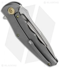 WE Knife Co. 608O Frame Lock Knife Grey Titanium (4" Stonewash) 6 WE Knife Co. 608O Frame Lock Knife Grey Titanium (4" Stonewash) -We Knife Co Shop WE Knife Co 608O FL Grey SW BHQ 85490 jr side