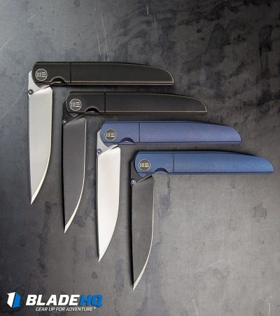 WE Knife Co. 618F Frame Lock Knife Blue Titanium (3.8" Satin) 5 WE Knife Co. 618F Frame Lock Knife Blue Titanium (3.8" Satin) - Image 5