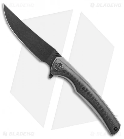 WE Knife Co. 704CF-J Liner Lock Knife CF/Ti (3.6" Black Stonewash) 1 WE Knife Co. 704CF-J Liner Lock Knife CF/Ti (3.6" Black Stonewash)
