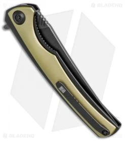 WE Knife Co. 704I Liner Lock Knife Gold Ti (3.6" Black Stonewash) 6 WE Knife Co. 704I Liner Lock Knife Gold Ti (3.6" Black Stonewash) -We Knife Co Shop WE Knife Co 704I gold ti black sw BHQ 75622 er side jr
