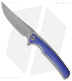 WE Knife Co. 704XB Liner Lock Knife Blue G-10 (3.5" Satin)
