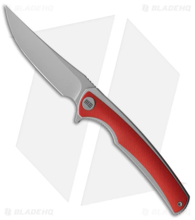 WE Knife Co. 704XR Liner Lock Knife Red G-10 (3.5" Satin) 1 WE Knife Co. 704XR Liner Lock Knife Red G-10 (3.5" Satin)
