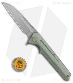 WE Knife Co. 705B Frame Lock Knife Green Titanium (3.6" Hand Rubbed) 7 WE Knife Co. 705B Frame Lock Knife Green Titanium (3.6" Hand Rubbed) -We Knife Co Shop WE Knife Co 705B green ti hand rubbed BHQ 68399 jr bottlecap