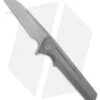 WE Knife Co. 705C Frame Lock Knife Gray Titanium (3.6" Hand Rubbed)