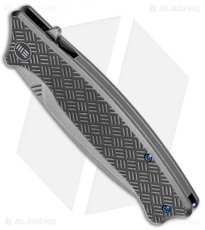 WE Knife Co. Balaenoptera Frame Lock Knife Gray Ti (3.5" Stonewash) 712D 2 WE Knife Co. Balaenoptera Frame Lock Knife Gray Ti (3.5" Stonewash) 712D - Image 2
