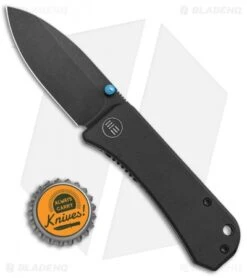 WE Knife Co. Banter Liner Lock Knife Black G-10 (2.9" Black) WE2004B 7 WE Knife Co. Banter Liner Lock Knife Black G-10 (2.9" Black) WE2004B -We Knife Co Shop WE Knife Co Banter LL Black G 10 Black 2004B BHQ 105271 jr bottlecap