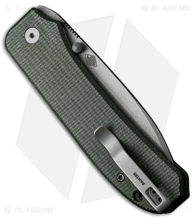 WE Knife Co. Big Banter Liner Lock Knife Green Micarta (3.69" SW 20CV) WE21045-2 2 WE Knife Co. Big Banter Liner Lock Knife Green Micarta (3.69" SW 20CV) WE21045-2 - Image 2