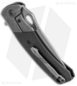 WE Knife Co. Bishop Flipper Folding Knife Gray Ti/CF (3.5" Stonewash) 903A 7 WE Knife Co. Bishop Flipper Folding Knife Gray Ti/CF (3.5" Stonewash) 903A -We Knife Co Shop WE Knife Co Bishop Flipper Folding Gray Ti CF SW 903A BHQ 93825 jr side