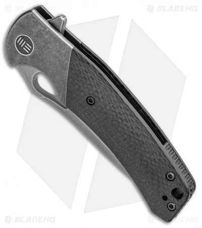 WE Knife Co. Bishop Flipper Folding Knife Gray Ti/CF (3.5" Stonewash) 903A 2 WE Knife Co. Bishop Flipper Folding Knife Gray Ti/CF (3.5" Stonewash) 903A - Image 2