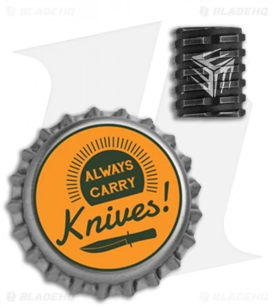 WE Knife Co. Titanium Black Lanyard Bead 3 WE Knife Co. Titanium Black Lanyard Bead - Image 3