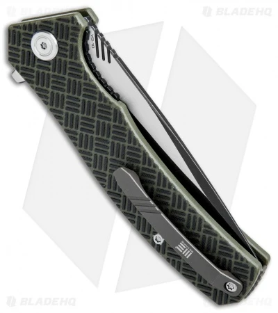 WE Knife Co. Blitz Liner Lock Knife Green G-10 (3.4" Black SW) 711B 3 WE Knife Co. Blitz Liner Lock Knife Green G-10 (3.4" Black SW) 711B - Image 3