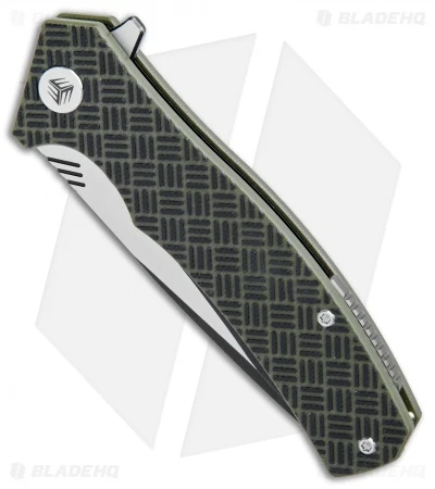 WE Knife Co. Blitz Liner Lock Knife Green G-10 (3.4" Black SW) 711B 2 WE Knife Co. Blitz Liner Lock Knife Green G-10 (3.4" Black SW) 711B - Image 2