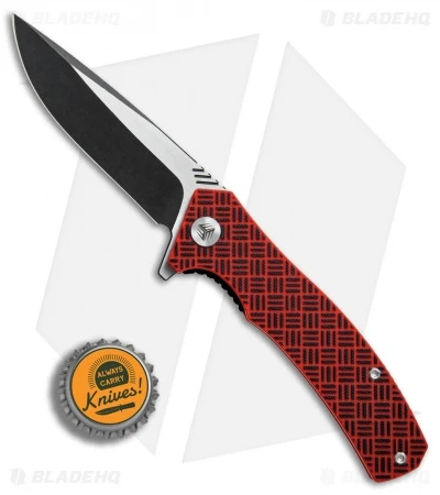 WE Knife Co. Blitz Liner Lock Knife Red G-10 (3.4" Black SW) 711C 4 WE Knife Co. Blitz Liner Lock Knife Red G-10 (3.4" Black SW) 711C - Image 4