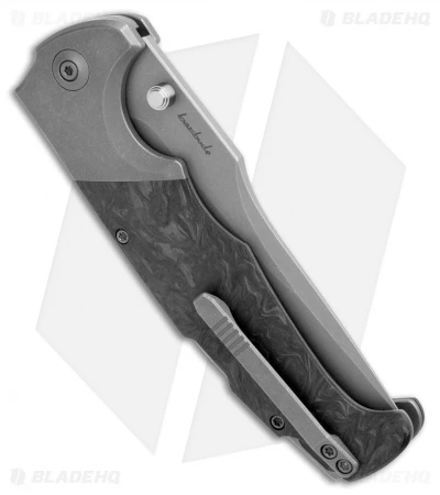 WE Knife Co. Blocao Lock Back Knife Ti Marble CF (4.2" Stonewash) 920A 3 WE Knife Co. Blocao Lock Back Knife Ti Marble CF (4.2" Stonewash) 920A - Image 3