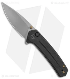 WE Knife Co. Culex Button Lock Knife Black Titanium (3" BB) 21026B-3