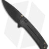 WE Knife Co. Culex Button Lock Knife Black Titanium (3" Black SW) 21026B-2