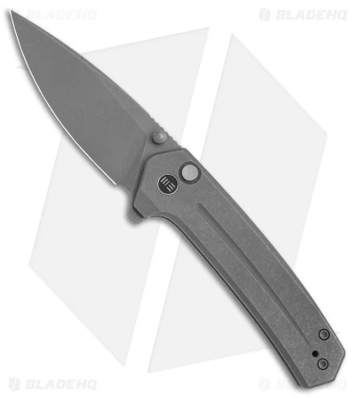 WE Knife Co. Culex Button Lock Knife Gray Titanium (3" SW) 21026B-1 1 WE Knife Co. Culex Button Lock Knife Gray Titanium (3" SW) 21026B-1