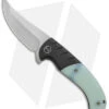 WE Knife Co. Curvaceous Frame Lock Knife Natural G-10/Ti (3.7" BB) WE20012-3