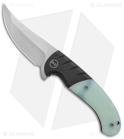 WE Knife Co. Curvaceous Frame Lock Knife Natural G-10/Ti (3.7" BB) WE20012-3 1 WE Knife Co. Curvaceous Frame Lock Knife Natural G-10/Ti (3.7" BB) WE20012-3