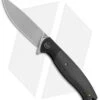 WE Knife Co. Deacon Flipper Knife Ti/CF Black (3.25" Bead Blast) 901E