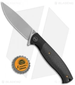 WE Knife Co. Deacon Flipper Knife Ti/CF Black (3.25" Bead Blast) 901E -We Knife Co Shop WE Knife Co Deacon Flipper Ti CF Black BB BHQ 105677 jr bottlecap