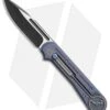 WE Knife Co. Double Helix Slide Lock Knife Blue Ti (3.3" Two-Tone) 815C