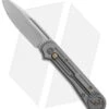 WE Knife Co. Double Helix Slide Lock Knife Gray Ti (3.3" Stonewash) 815F