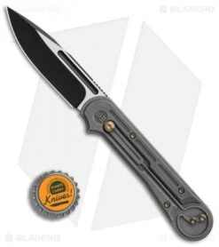 WE Knife Co. Double Helix Slide Lock Knife Gray Ti (3.3" Two-Tone) 815E -We Knife Co Shop WE Knife Co Double Helix Gray Ti Two Tone BHQ 87613 er bottlecap