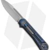 WE Knife Co. Double Helix Slide Lock Knife Blue Ti (3.3" Stonewash) 815D
