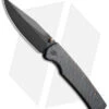 WE Knife Co. Evoke Frame Lock Knife Flamed Titanium (3.48" BW 20CV) WE21046-4