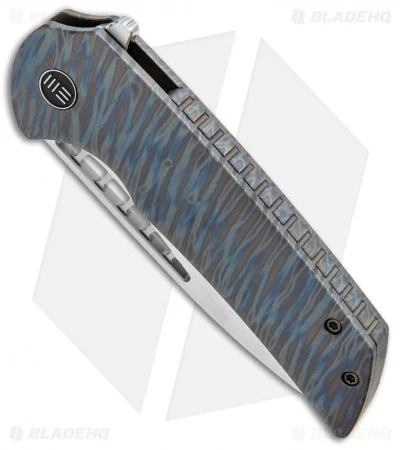 WE Knife Co. Ferrum Forge FFKW Malice Flipper Knife Flamed Ti (3.4" Satin) 911B 2 WE Knife Co. Ferrum Forge FFKW Malice Flipper Knife Flamed Ti (3.4" Satin) 911B - Image 2