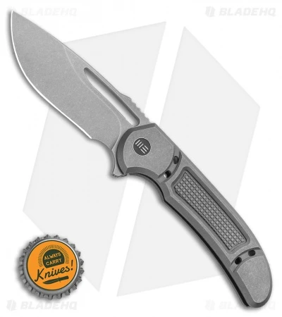 WE Knife Co. Ferrum Forge Minax Frame Lock Knife Gray Titanium (3.5" SW) 4 WE Knife Co. Ferrum Forge Minax Frame Lock Knife Gray Titanium (3.5" SW) - Image 4