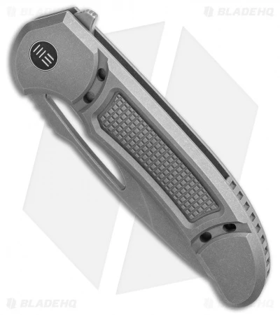 WE Knife Co. Ferrum Forge Minax Frame Lock Knife Gray Titanium (3.5" SW) 2 WE Knife Co. Ferrum Forge Minax Frame Lock Knife Gray Titanium (3.5" SW) - Image 2