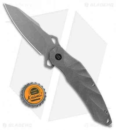WE Knife Co. Hecate Frame Lock Knife Titanium (3.81" Stonewash) 922A 4 WE Knife Co. Hecate Frame Lock Knife Titanium (3.81" Stonewash) 922A - Image 4