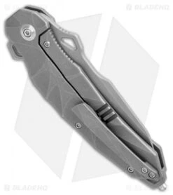 WE Knife Co. Hecate Frame Lock Knife Titanium (3.81" Stonewash) 922A 6 WE Knife Co. Hecate Frame Lock Knife Titanium (3.81" Stonewash) 922A -We Knife Co Shop WE Knife Co Hecate FL Ti SW 922A BHQ 103135 jr side 2