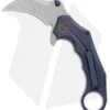 WE Knife Co. Incisor Karambit Frame Lock Knife Blue Ti (2.8" Stonewash) 816A