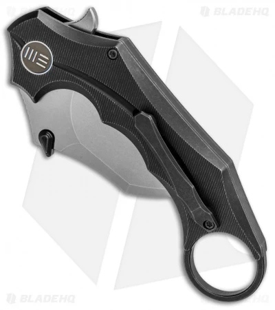 WE Knife Co. Incisor Karambit Frame Lock Knife Black Ti (2.8" Stonewash) 816C 2 WE Knife Co. Incisor Karambit Frame Lock Knife Black Ti (2.8" Stonewash) 816C - Image 2
