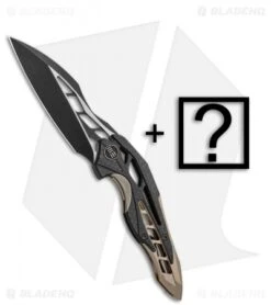 WE Knife Co. Isham Arrakis Folding Knife 906CF-B + Mystery CIVIVI Knife