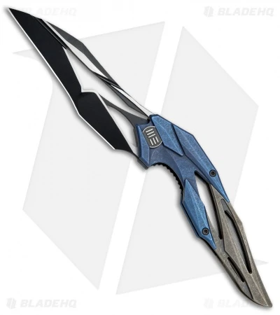 WE Knife Co. Isham Eschaton Knife Blue/Bronze Titanium (3.85" Black) 719A 1 WE Knife Co. Isham Eschaton Knife Blue/Bronze Titanium (3.85" Black) 719A