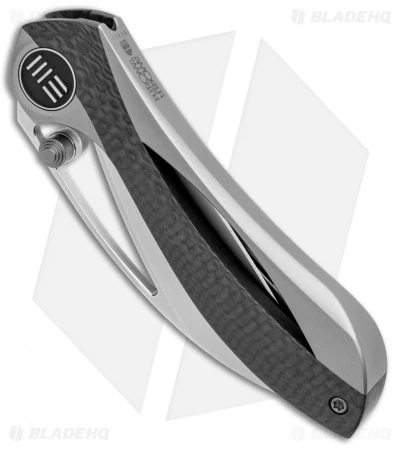 WE Knife Co. Isham Pleroma Integral Knife Gray Ti /CF (2.95" Bead Blast) 821A 2 WE Knife Co. Isham Pleroma Integral Knife Gray Ti /CF (2.95" Bead Blast) 821A - Image 2