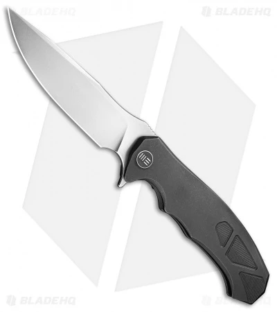 WE Knife Co. Kellen Bogardus 037 Frame Lock Knife Black Ti (4" Bead Blast) 910E 1 WE Knife Co. Kellen Bogardus 037 Frame Lock Knife Black Ti (4" Bead Blast) 910E