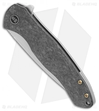 WE Knife Co. Kitefin Frame Lock Knife Shredded CF (3.24" Bead Blast) 2001B 2 WE Knife Co. Kitefin Frame Lock Knife Shredded CF (3.24" Bead Blast) 2001B - Image 2