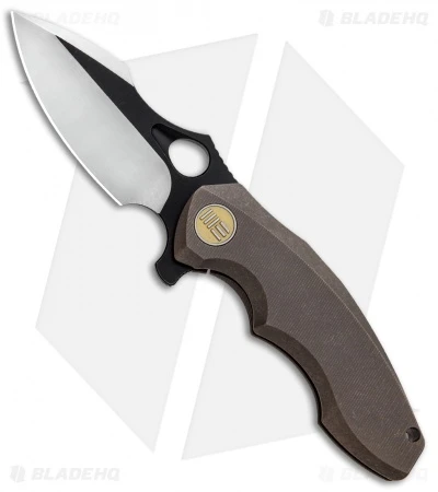 WE Knife Co. 605D Frame Lock Knife Bronze Titanium (3" Two-Tone) 1 WE Knife Co. 605D Frame Lock Knife Bronze Titanium (3" Two-Tone)