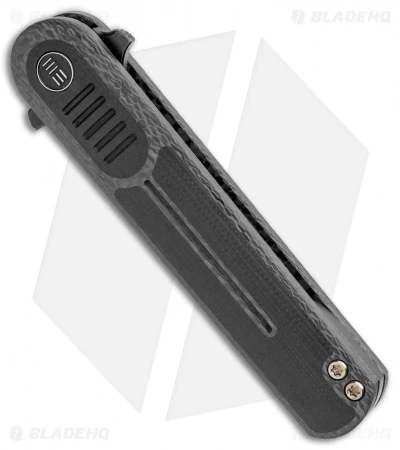 WE Knife Co. Lundquist Angst Frame Lock Knife Black G-10/CF (3.06" Black) 2002C 2 WE Knife Co. Lundquist Angst Frame Lock Knife Black G-10/CF (3.06" Black) 2002C - Image 2